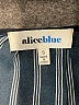 Alice Blue Gray Long Sleeve Blouse Size S - photo 7