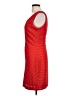Guess Chevron-herringbone Red Cocktail Dress Size 10 - photo 5