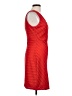 Guess Chevron-herringbone Red Cocktail Dress Size 10 - photo 4