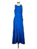 MNG 100% Polyester Blue Casual Dress Size 4 - photo 1