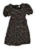 Gap 100% Viscose Floral Black Dress Size 11 - photo 1