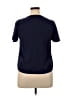 Unbranded Blue Short Sleeve Blouse Size L (estimated) - photo 2