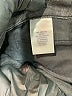 Limited Edition Chevron-herringbone Gray Jeans Size 27 waist - photo 8