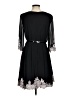 Unbranded 100% Polyester Black Cocktail Dress Size M (estimated) - photo 2