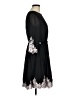 Unbranded 100% Polyester Black Cocktail Dress Size M (estimated) - photo 4