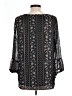 Westport Black 3/4 Sleeve Blouse Size L - photo 2