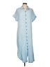 Unbranded 100% Polyester Blue Casual Dress Size L - photo 1