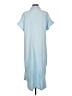 Unbranded 100% Polyester Blue Casual Dress Size L - photo 2