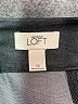 Ann Taylor LOFT Solid Black Formal Skirt Size 10 - photo 4
