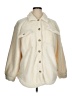Natural Reflections 100% Polyester Ivory Faux Fur Jacket Size XL - photo 1