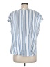 Notti Bianche Blue Short Sleeve Blouse Size M - photo 2