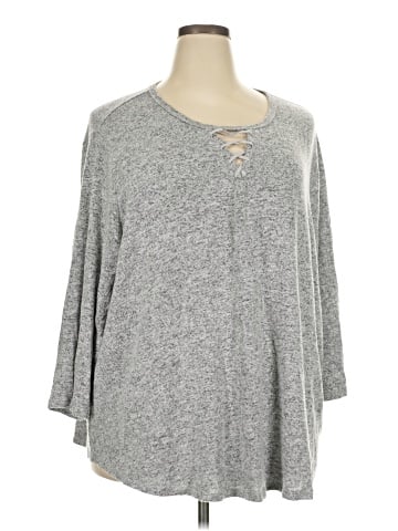 Bobeau 3/4 Sleeve T-Shirt (view 1)