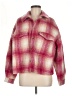 ACOA collection 100% Polyester Plaid Pink Jacket Size M - photo 1
