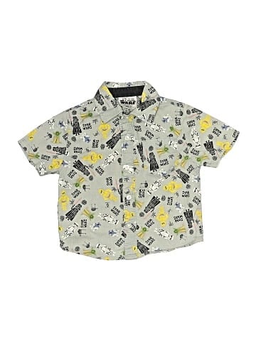 Star Wars Short Sleeve Button-Down Shirt (view 1)