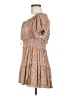 Blush Paisley Tan Casual Dress Size M - photo 5