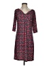 Laundry by Design Print Red Casual Dress Size 4 - photo 1