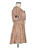 Blush Paisley Tan Casual Dress Size M - photo 4