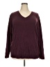 Croft & Barrow 100% Acrylic Burgundy Pullover Sweater Size 2X - photo 1