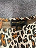 Current Air 100% Polyester Animal Print Brown Cocktail Dress Size M - photo 7