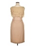 Max Mara 100% Silk Tan Cocktail Dress Size 14 - photo 2