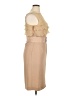 Max Mara 100% Silk Tan Cocktail Dress Size 14 - photo 4