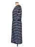 Shein Stripes Blue Casual Dress Size L - photo 5
