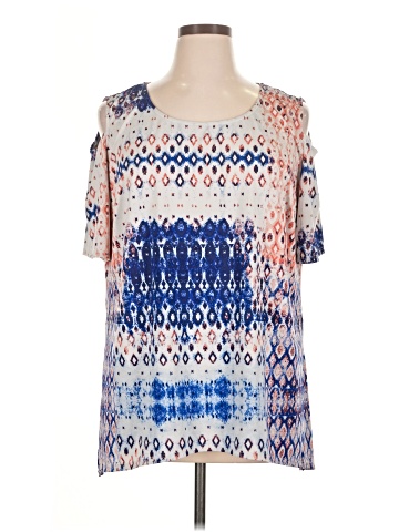 AB Studio Short Sleeve Blouse (view 1)