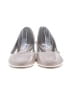 Steve Madden Metallic Silver Tan Flats Size 8 1/2 - photo 2