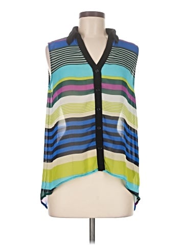 Papaya Sleeveless Blouse (view 1)