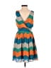 JACK Chevron-herringbone Teal Casual Dress Size 0 - photo 2