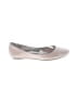 Steve Madden Metallic Silver Tan Flats Size 8 1/2 - photo 1