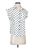 Pie in the sky 100% Polyester Polka Dots White Sleeveless Blouse Size XS - photo 1