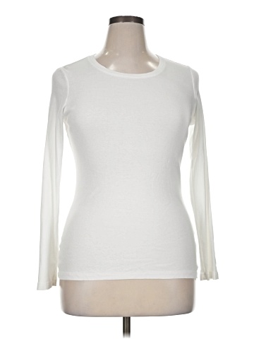 Caslon Long Sleeve T-Shirt (view 1)