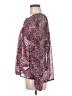 Gap 100% Polyester Burgundy Long Sleeve Blouse Size M - photo 5