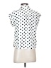 Pie in the sky 100% Polyester Polka Dots White Sleeveless Blouse Size XS - photo 2