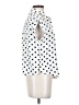 Pie in the sky 100% Polyester Polka Dots White Sleeveless Blouse Size XS - photo 4