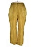 Good American 100% Viscose Solid Gold Cargo Pants Size XXL (5) - photo 1