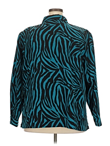Susan Graver Long Sleeve Blouse (view 2)