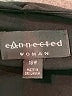 Connected Apparel Solid Black Casual Dress Size 18 - photo 7