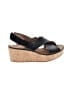Clarks Black Sandals Size 8 - photo 1
