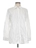 Finley 100% Polyester Stripes Ivory Long Sleeve Blouse Size M - photo 1