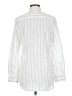 Finley 100% Polyester Stripes Ivory Long Sleeve Blouse Size M - photo 2
