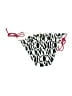 Roxy Print White Swimsuit Bottoms Size L - photo 2