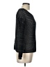 Mac & Jac Metallic Black Pullover Sweater Size L - photo 4