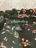 By Design 100% Polyester Floral Black Long Sleeve Blouse Size S - photo 7