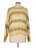 Something Navy Metallic Yellow Pullover Sweater Size L - photo 1