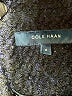 Cole Haan Tweed Blue Black Wool Coat Size 12 - photo 6