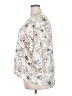 Fred David Floral Ivory 3/4 Sleeve Blouse Size 2X - photo 5