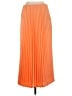 J.Crew 100% Polyester Orange Formal Skirt Size S - photo 1