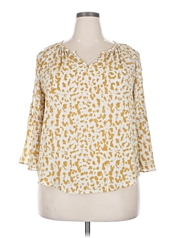 Jennifer Lopez 3/4 Sleeve Blouse (view 1)